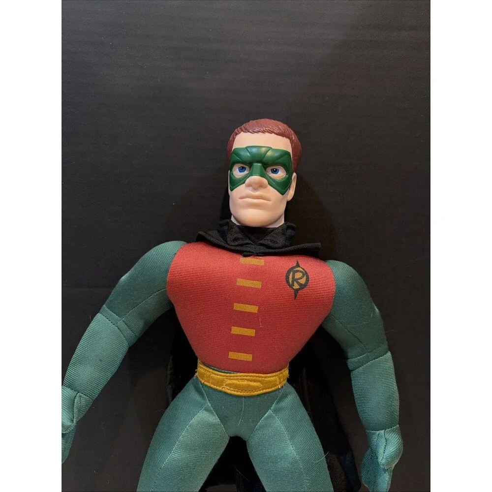 VINTAGE Hasbro ROBIN 1995 Batman and Robin Plush Toys - Used